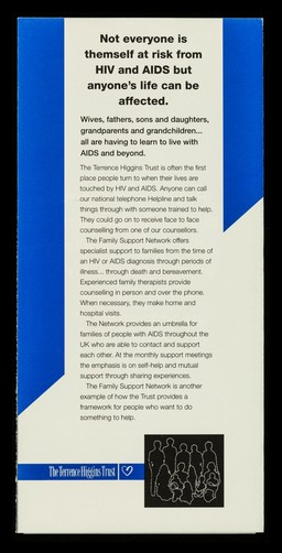 "How can I prepare to bury my daughter when I also have to prepare to bury my son-in-law and granddaughter?" : the affects of HIV and AIDS on families and the work of the Family Support Network / The Terrence Higgins Trust.