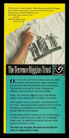 Goodies by the handful / The Terrence Higgins Trust.