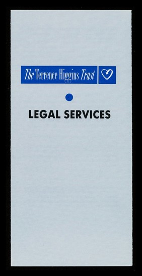 Legal services / The Terrence Higgins Trust.