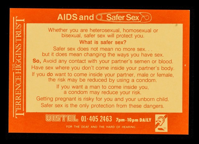 AIDS and safer sex ... : AIDS and safer drugs / The Terrence Higgins Trust.
