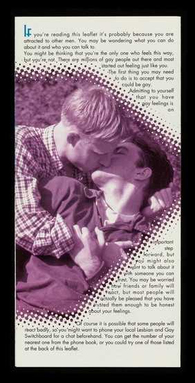 Young gay men : a guide to coming out / The Terrence Higgins Trust.