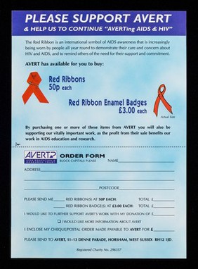 Please support AVERT : help us to continue AVERTing AIDS & HIV / AVERT.