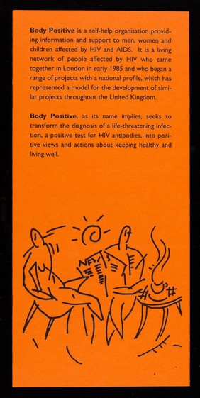 Pen pal group : Body Positive, 51B Philbeach Gardens, Earls Court, London SW5 9EB.