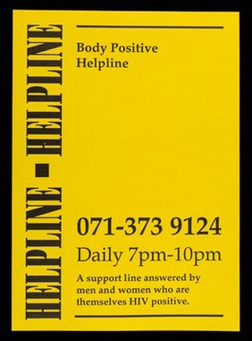 Helpline / Body Positive.