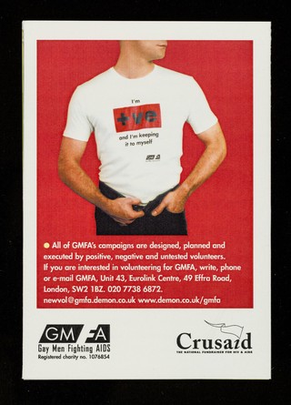 If someone tells you he's +ve does it change the way you feel about him? / GMFA, Crusaid.