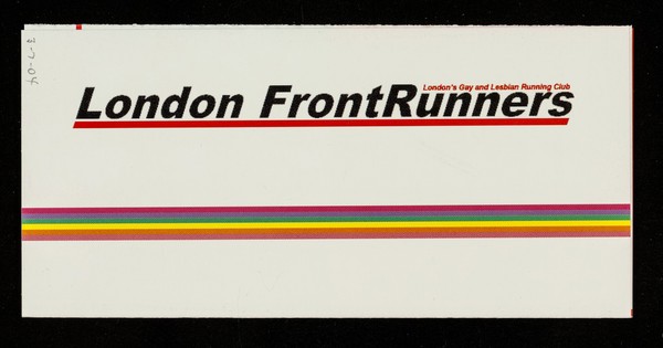 London Frontrunners are proud to present the first London Pride Run : 21 August 2004 - 3.00 pm : proceeds will benefit Crusaid ...