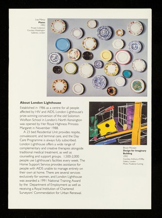 A year of art for London Lighthouse : British painting : featuring 52 of Britain's most important contemporary artists ...  / London Lighthouse.