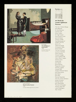 A year of art for London Lighthouse : British painting : featuring 52 of Britain's most important contemporary artists ...  / London Lighthouse.