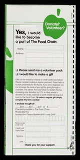 The Food Chain : feeding the fight against HIV and AIDS / The Food Chain (UK) Ltd.