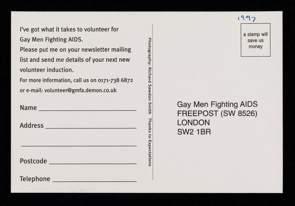 If he'd joined GMFA... : he could have been running a bondage course / GMFA.