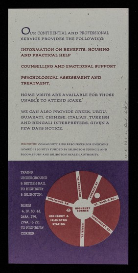 Close to someone with HIV or AIDS? / iCARE.