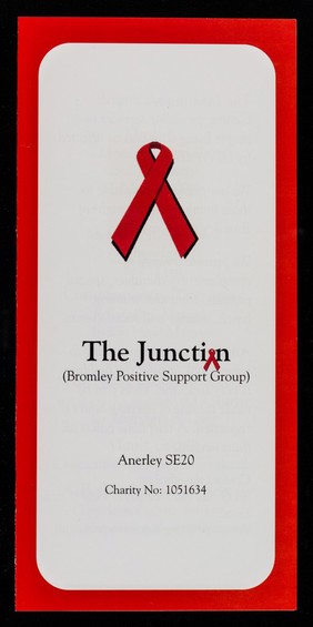 The Junction : Bromley Positive Support Group : Anerley SE20, charity no: 1051634.