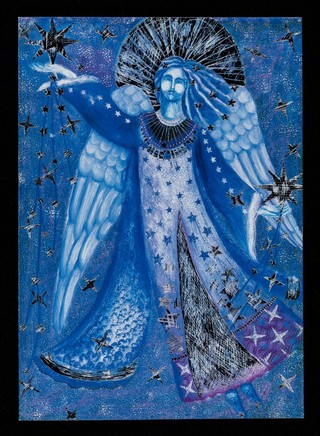 "The angel Gabriel" : with best wishes for Christmas and the new year from the National AIDS Trust.