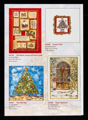 Personalised Christmas cards 1999 / National AIDS Trust.