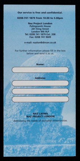 Naz Latina : a culturally and linguistically appropriate prevention and support service for Latin American communities in London / NPL, Naz Project London.