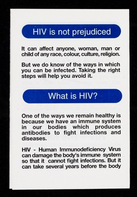 HIV - the facts / Naz Project London, NPL, an HIV, AIDS and sexual health agency working with South Asian, Middle Eastern and North African communities.