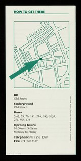 An introduction to Shepherdess Walk : a community based services for people affected by HIV / AIDS : 100 Shepherdess Walk, London N1 7JN / Hackney Council.