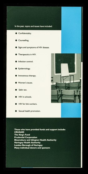 FACTS : training and education / FACTS Health Co-ordination Centre.