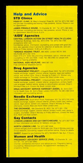 Young and Irish : AIDS, know the facts : emigrating to Britain? Living in Britain? / produced jointly by AGIY, Action Group for Irish Youth, Postively Irish Action on AIDS (PIAA).