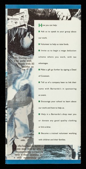 Barnardo's work with HIV/AIDS / Barnardos.