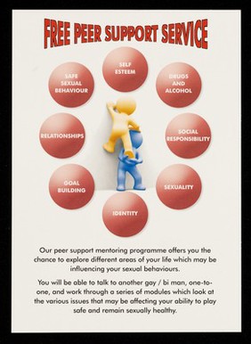 Free peer support service / GMI Partnership ; funded as part of the Pan-London HIV Prevention Programme.
