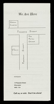 InTouch Hereford & Worcester Ltd : 14 Pierpoint Street, Worcester WR1 1TA : HIV & AIDS Support Organisation.