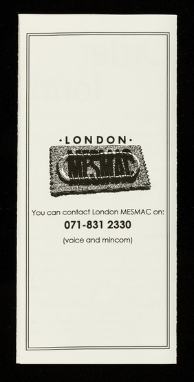 London Black MESMAC / London MESMAC Project.