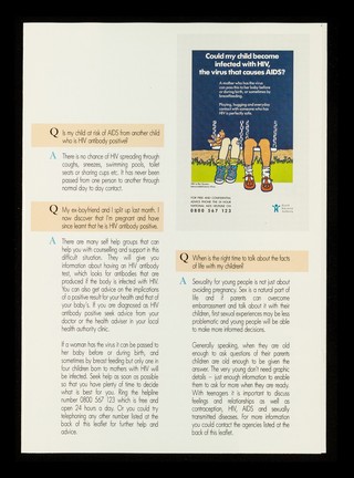 Women and AIDS / Health Education Authority.