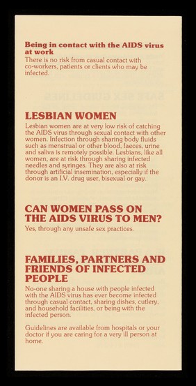 AIDS : an issue for women / Royal Newcastle Hospital.