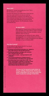 Plain speaking about HIV and AIDS and how it affects women written for women by the experts - women. 1, Prevention / Positively Women.