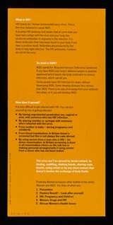 Plain speaking about HIV and AIDS and how it affects women, written for women by the experts - women. 4, Women, drugs and HIV / Positively Women.