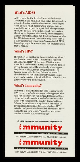 Your rights in the AIDS era. 5, Power of attorney / Immunity.