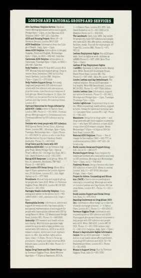 Your rights in the AIDS era. 7, Security from eviction / Immunity.