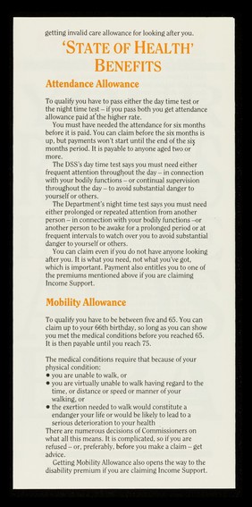 Your rights in the AIDS era. 8, Benefits / Immunity.