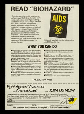 AIDS : the truth / The National Vivisection Society.