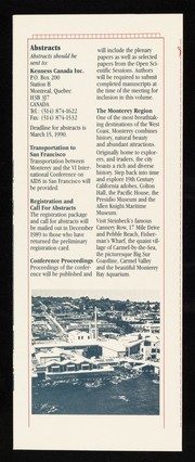 Neurological & neuropsychological complications of HIV infection : update 1990 : a satellite conference prior to the VI International Conference on AIDS : June 16-19, 1990 Monterey, California, USA : Monterey Convention Center and Monterey Sheraton Hotel, Monterey, California.
