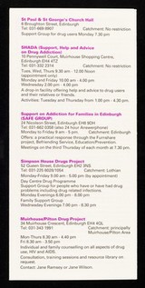 HIV/AIDS : "a ready guide" to services and facilities currently available in Lothian / published by Regional AIDS Group, printed by Lothian Regional Council.