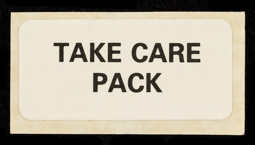Take care pack.