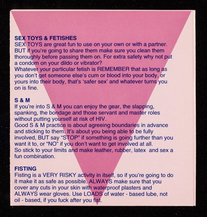 Pocket guide to healthy sex : for men who have sex with men / produced by the Lothian Gay Men's Health Group ... illustrations reproduced by kind permission of Deutsche AIDS-Hilfe.