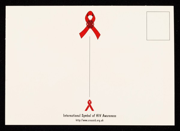 International symbol of HIV awareness / Crusaid.