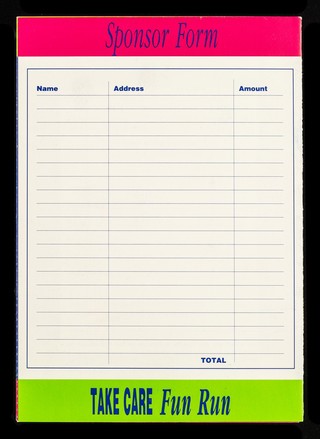 Join Runrig members in the Take Care Fun Run : Saturday 9th May 1992 : supporting SOLAS, Edinburgh's new HIV/AIDS centre and ESCA charities.