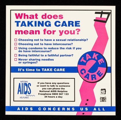 What does Taking Care mean for you? / Lothian Health Board.