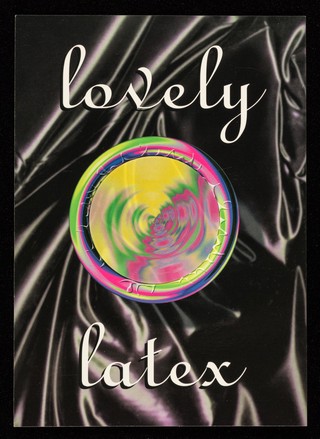 Lovely latex : Taking Care with sex / Lothian Health ; designed by The Graphics Company.