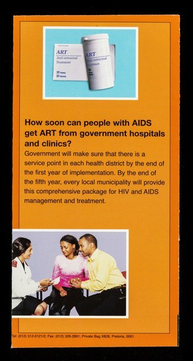 Anti-retroviral treatment (ART) : answers to common questions / Khomanani.