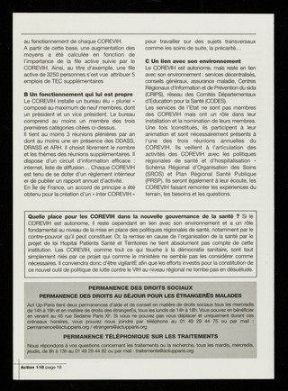 Action + vie : ... les COREVIH.
