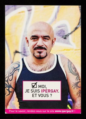 Moi, je suis IPERGAY. Et vous? : pour le savoir, rendez-vous sur le site www.ipergay.fr / IPERGAY, un essai ANRS.