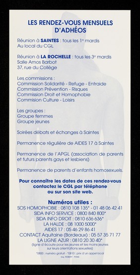 Les rendez-vous mensuels d'ADHEOS / ADHEOS.