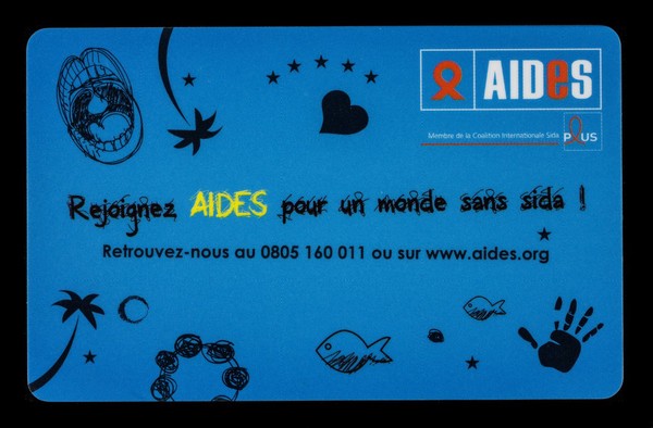 Safe, sex & drugs : rejoignez AIDES pour un monde sans sida : retouvez-nous au 0805 160 011 ou sur www. aides.org / AIDES.