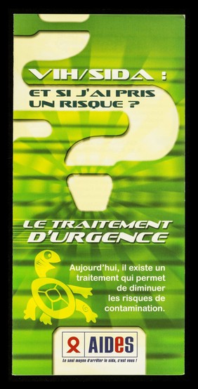 VIH/SIDA : et si j'ai pris un risque? : le traitement d'urgence : aujourd'hui, il existe un traitement qui permet de diminuer les risques de contamination / AIDES.