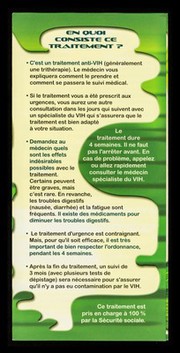 VIH/SIDA : et si j'ai pris un risque? : le traitement d'urgence : aujourd'hui, il existe un traitement qui permet de diminuer les risques de contamination / AIDES.